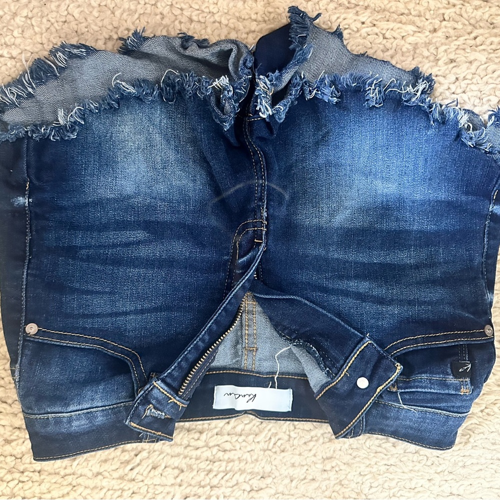 Vigoss Women's Blue Denim Shorts